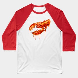 Crayfish watercolor painting Baseball T-Shirt